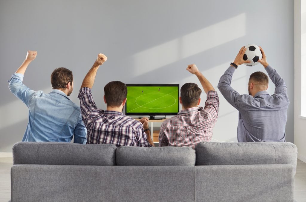 Torcedores junto para Assistir jogo do São Paulo
